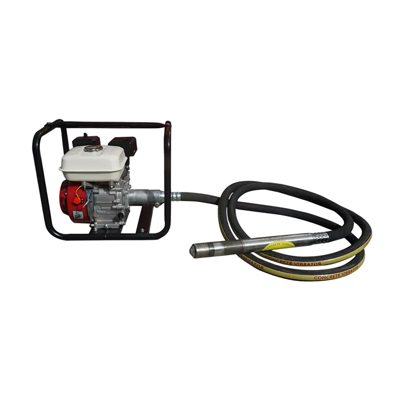 Portable Concrete Vibrating Machine Frame Type Gasoline Power Concrete Vibrator With Vibrator Rod