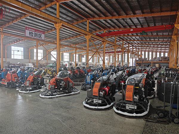 High Efficiency with Our Ride-On Power Trowels