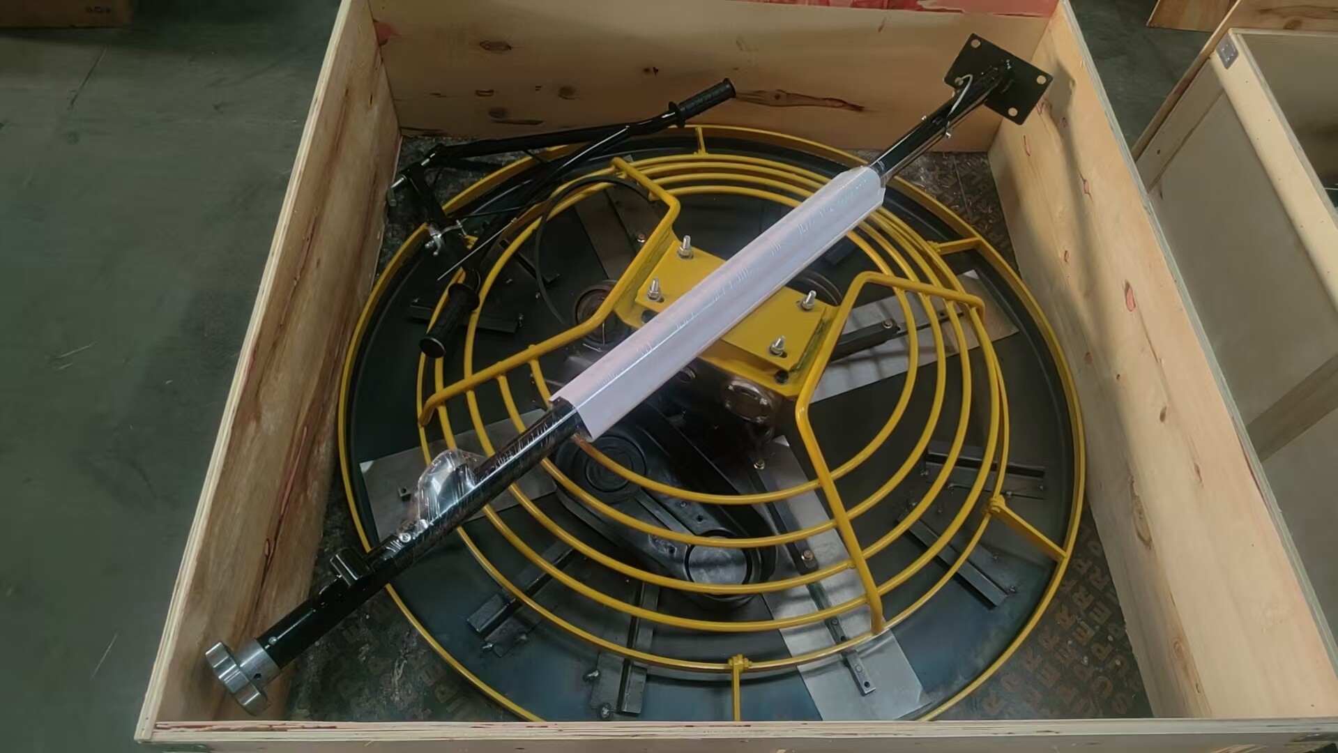 Working Diameter 1200 mm Gasoline Concrete Walk-Behind Power Trowel for Polishing and Smoothing Cement Surfaces