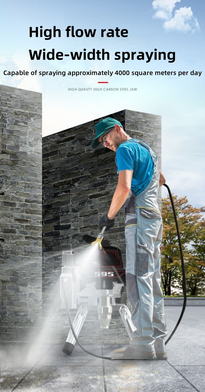 High Pressure Portable Electric Spray Gun Airless Paint Sprayer