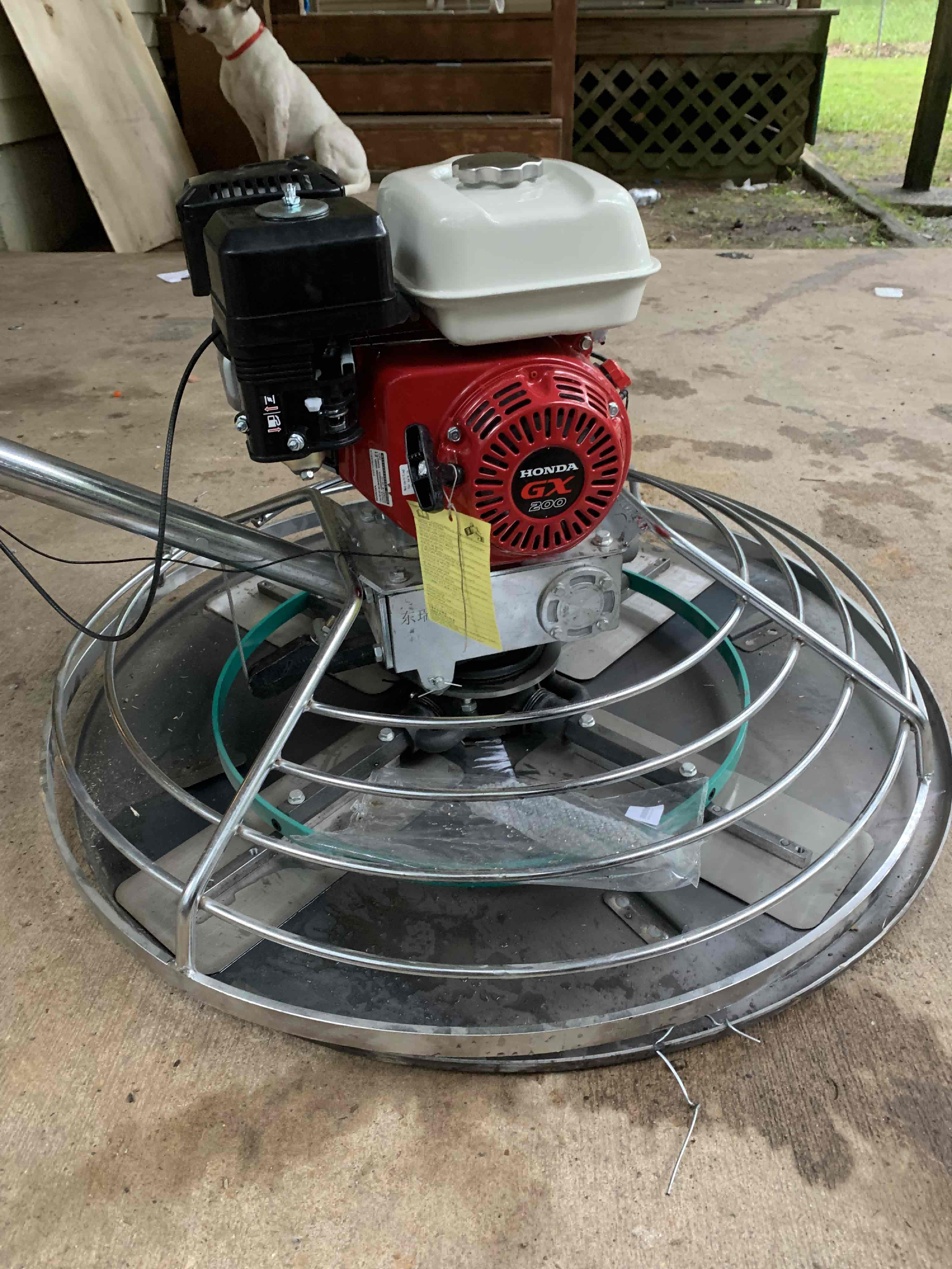 High Quality Stainless Steel Power Trowel Machine Equipped with Stable Balanced Rings for Optimal Performance