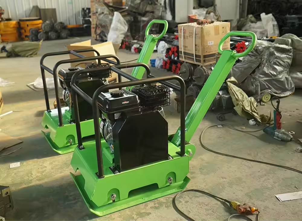 Heavy Duty Concrete Vibrator Sand Road Compactor Plate Compactor Petrol Plate Tamper Compactors for Sale