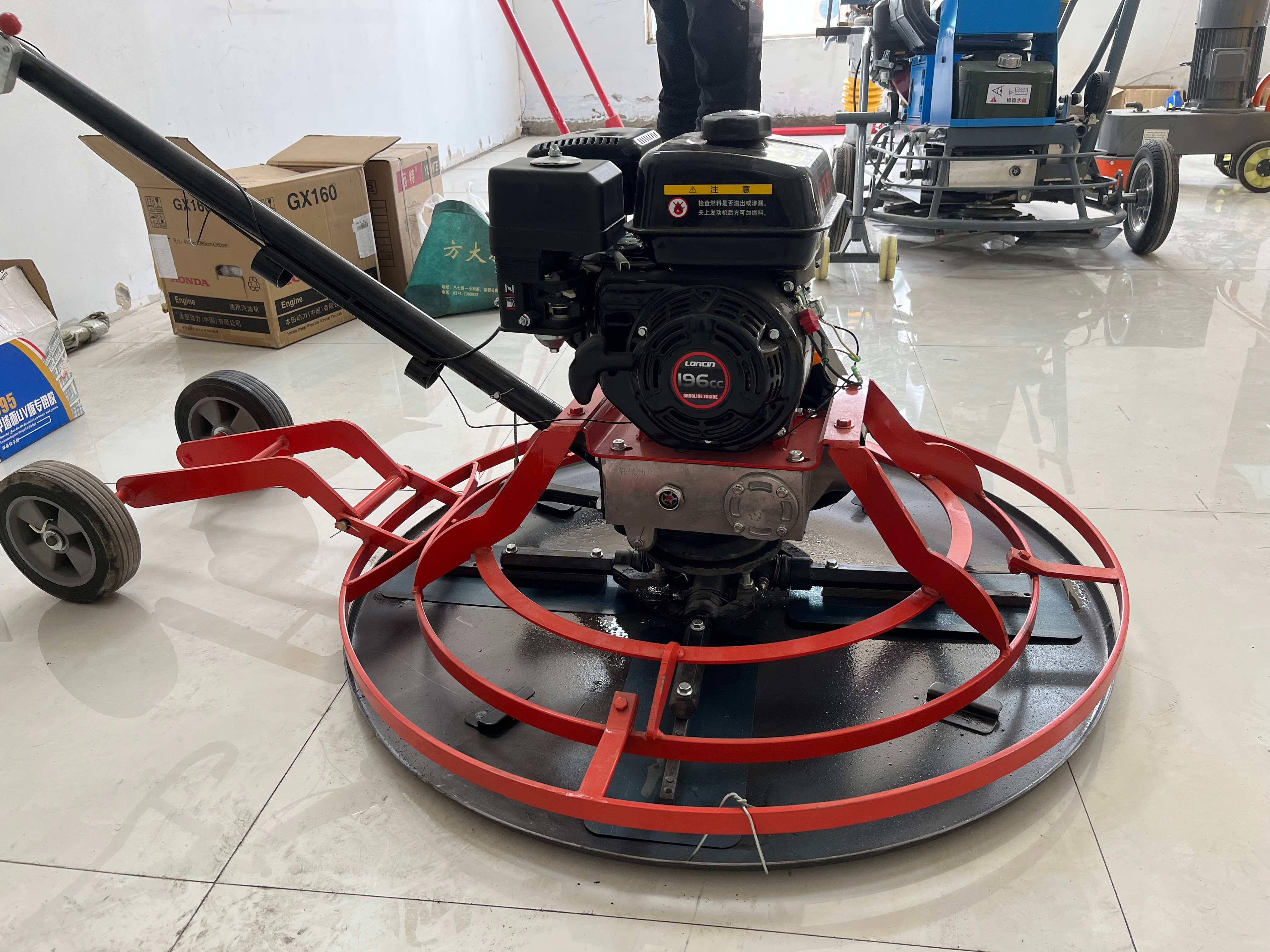 DMR1000B Road Coating Machine - Construction Concrete Floor Floater, High-Efficiency Finishing Equipment