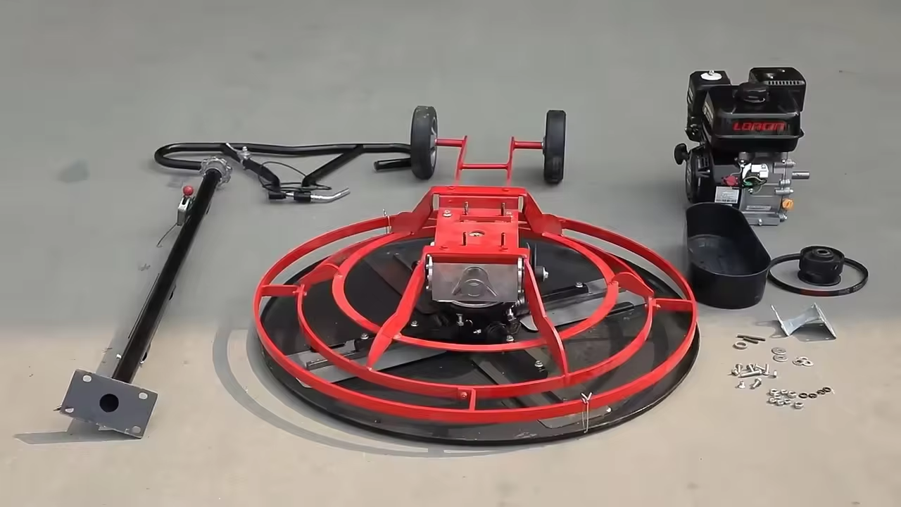 DMR1000B Road Coating Machine - Construction Concrete Floor Floater, High-Efficiency Finishing Equipment