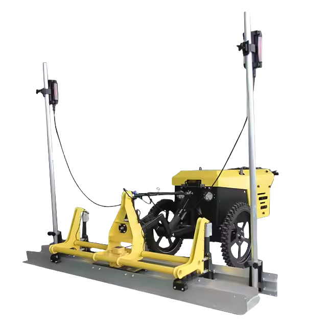 Infrared Auto-Leveling Concrete Screed Small Handheld Laser Paver for Factory Indoor