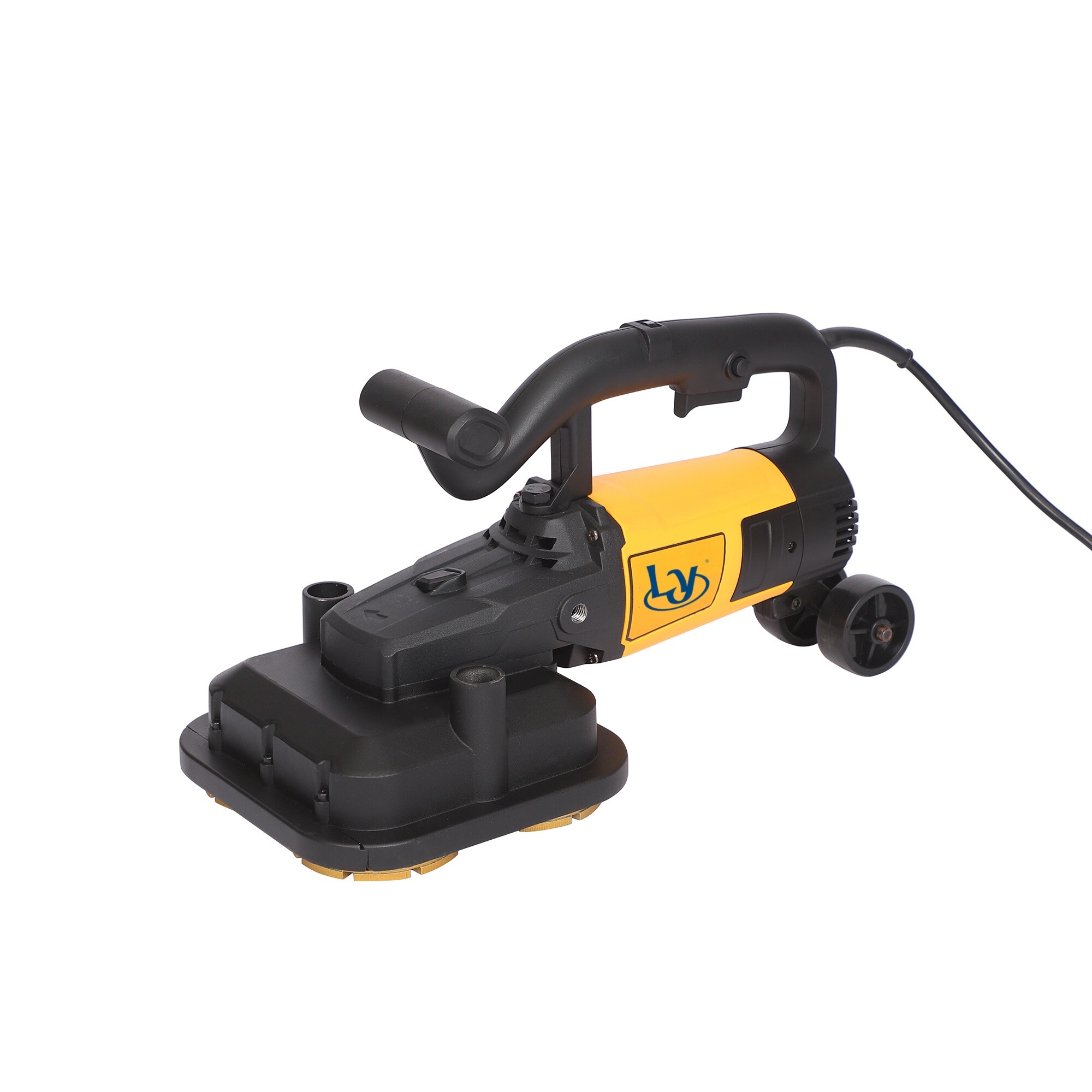 All-Copper Motor Low Dust Adjustable Handle Portable Floor Rough Grinder