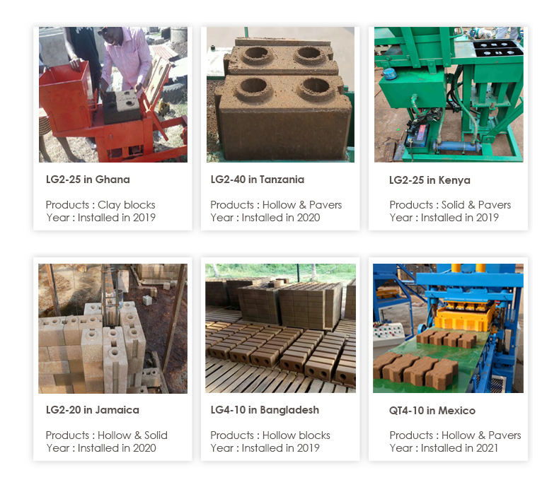 High Quality Interlocking Hydraulic Electric Diesel Clay Brick Making Machine Construction Equipments