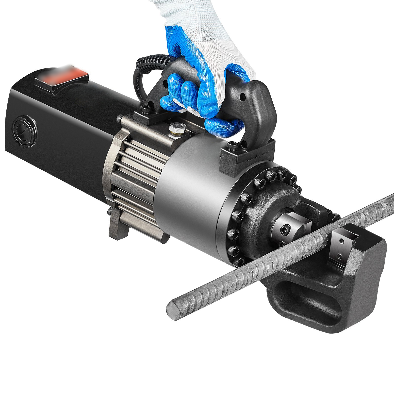 Portable Electric Hydraulic Steel Bar Cutting Machine 25mm Manual Cutter Tool