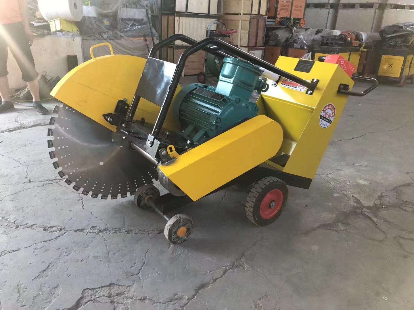 300-400MM Road Concrete Cutting Machine Electric Road Concrete Saw