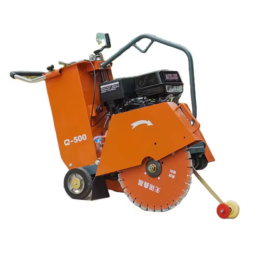 Q500B Concrete and Asphalt Road Cutter | 12–15 HP, 180 mm Cutting Depth