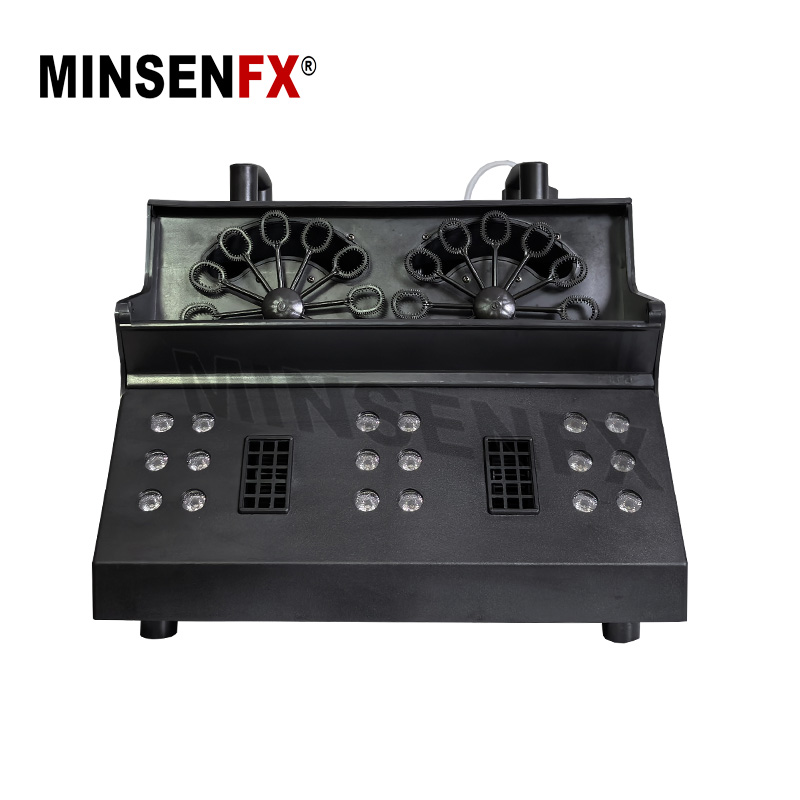 Mingsheng double-wheel smoke bubble machine stage special effect