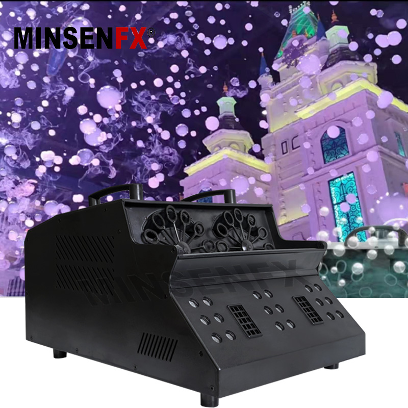 Mingsheng double-wheel smoke bubble machine stage special effect