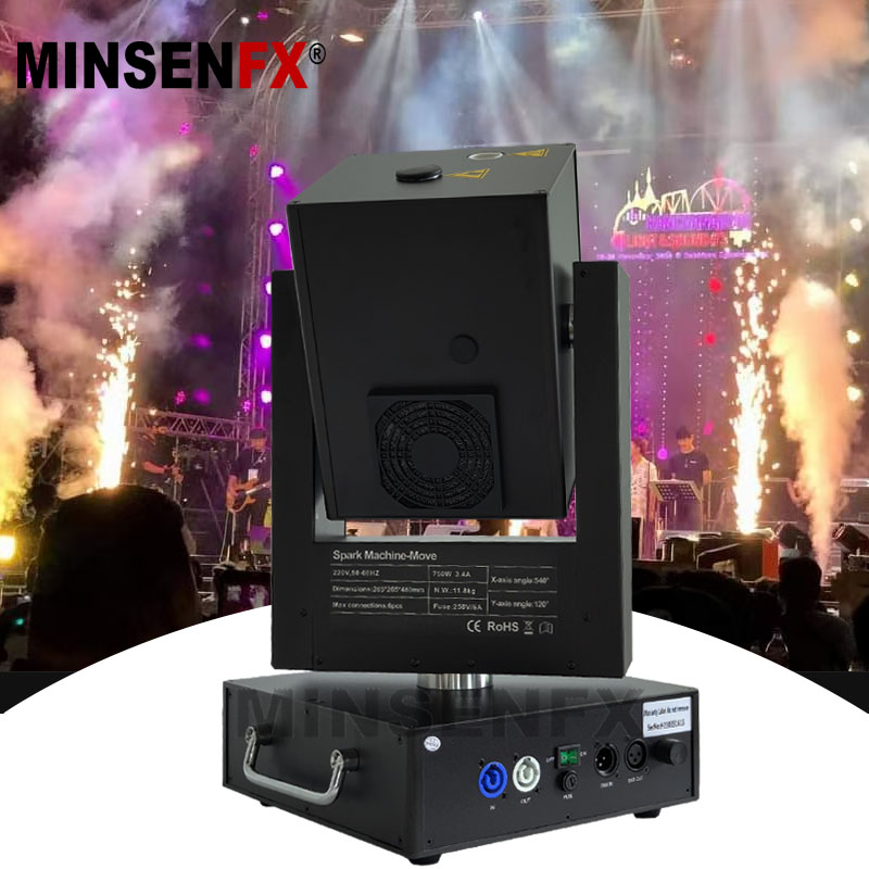 Mingsheng high-end moving head firework machine for stage special effects
