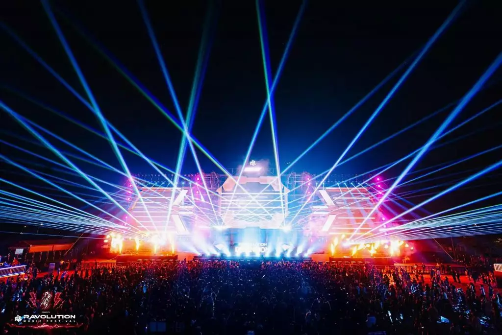 MINSENFX Special Effects at Ravolution Music Festival 2024 In Vietnam