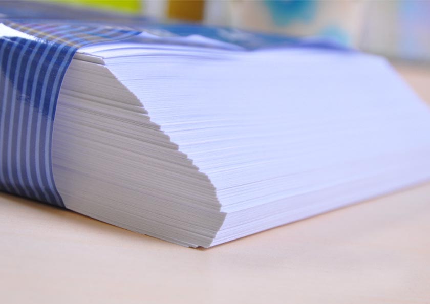 Papier d'impression courant A4