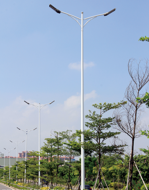 Lampadaire de stationnement commercial