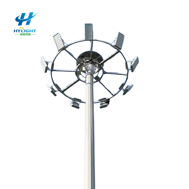 Fabricant de poteaux lumineux LED High Mast 18m
