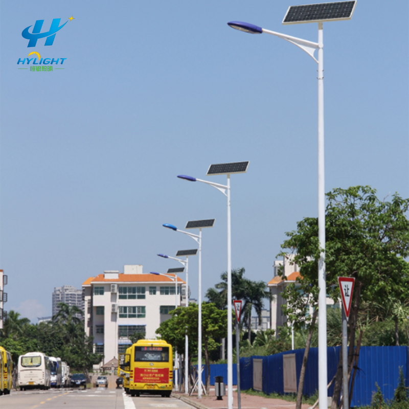 Al aire libre impermeable 5m 60W solar dividida LED Farola