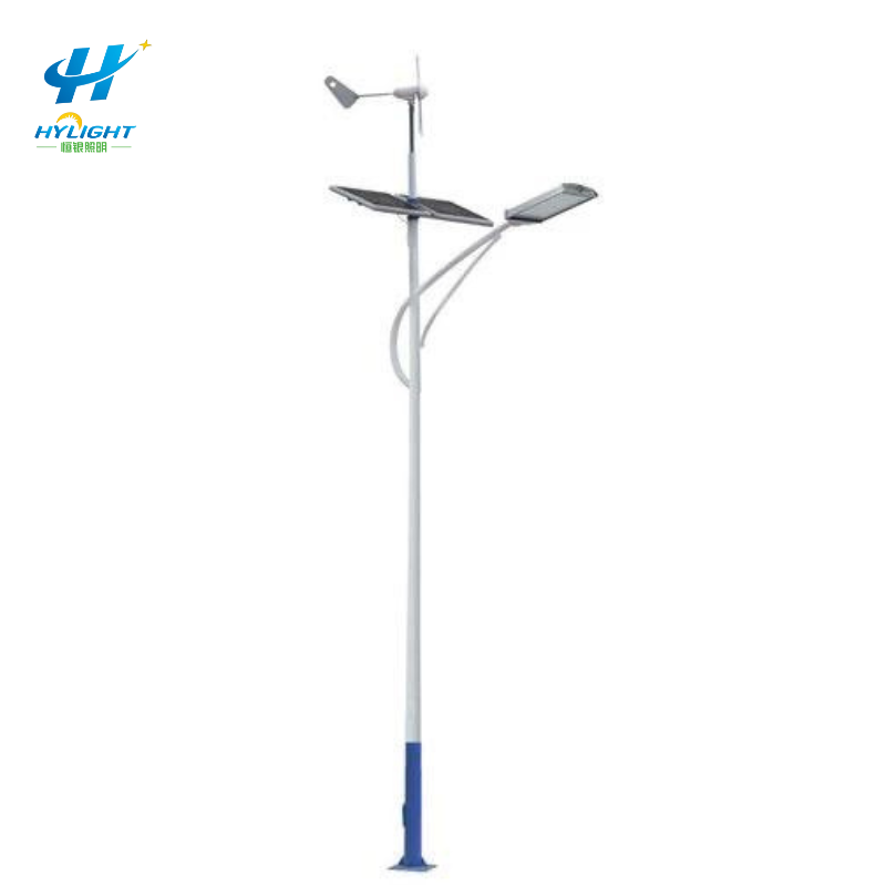 Mayorista Farola solar híbrida con turbina eólica