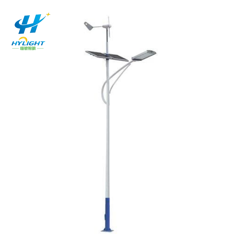 IP66 Aerogenerador Híbrido Solar Farola LED