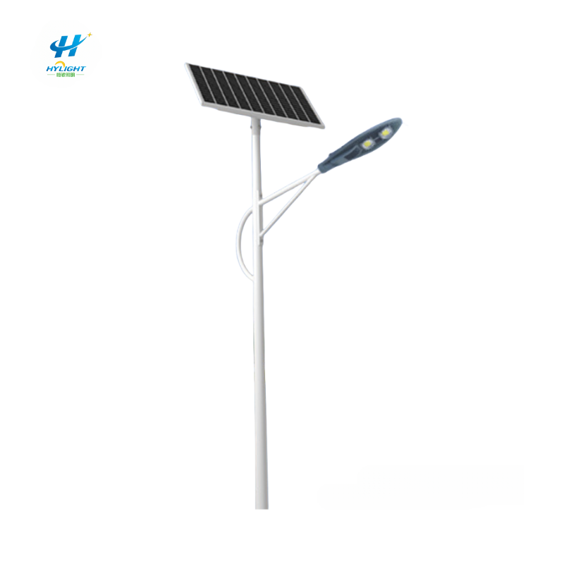 Farola LED de iluminación solar impermeable para exteriores