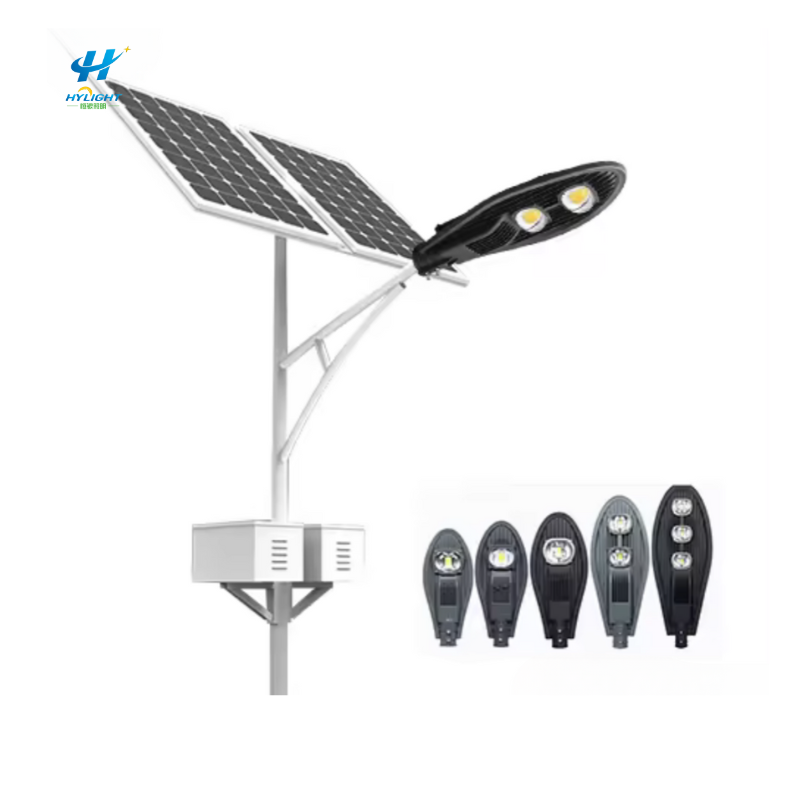 Farola LED de iluminación solar impermeable para exteriores