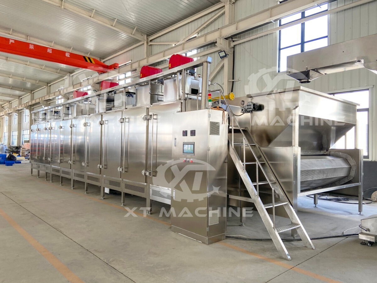 Continuous Nuts Roaster