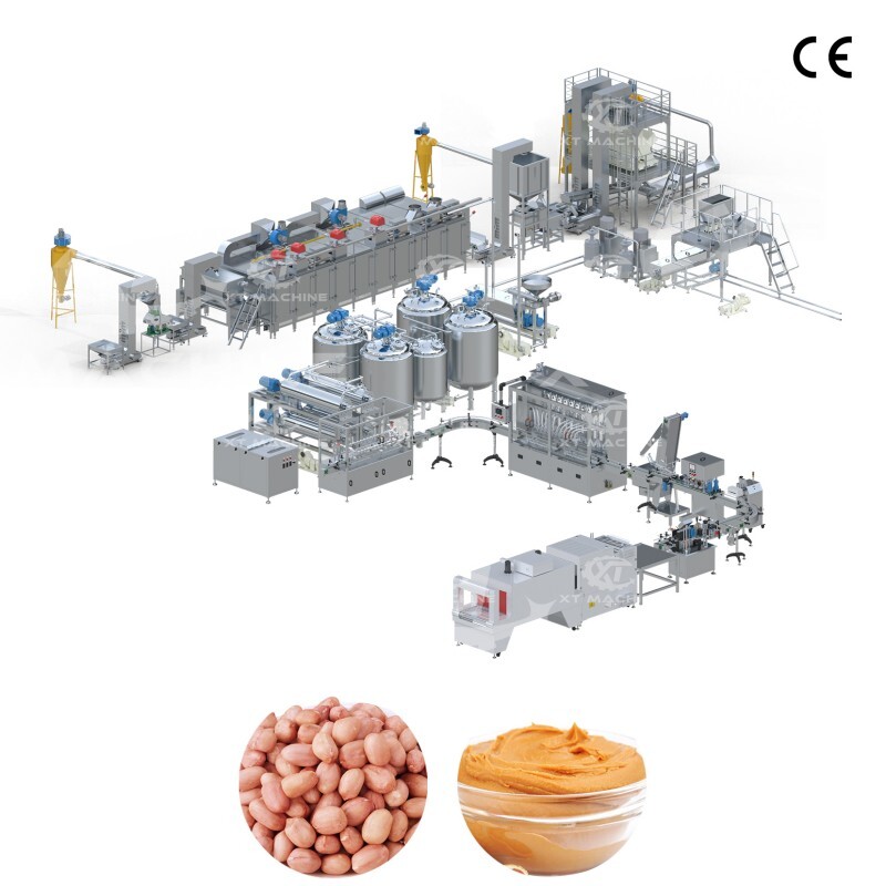 Peanut Butter Production Line Peanut Butter Production Line