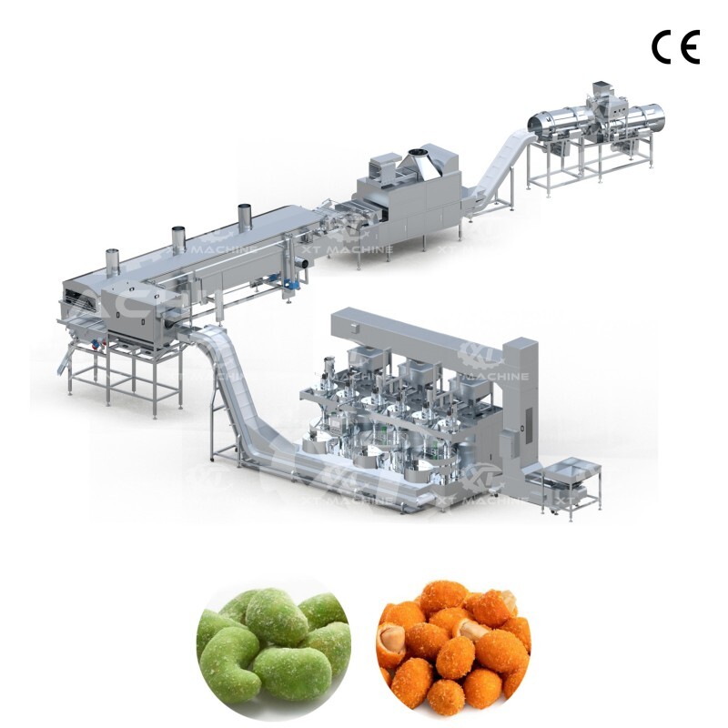 Frying Coated Peanut Processing Line