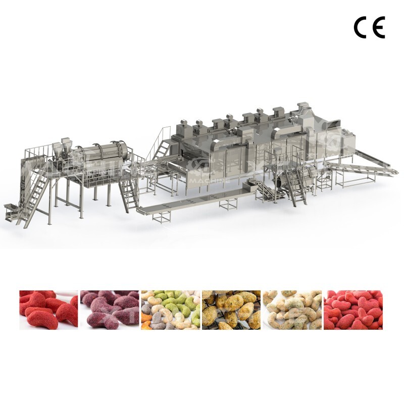 Coated Nut Roasting Production Line