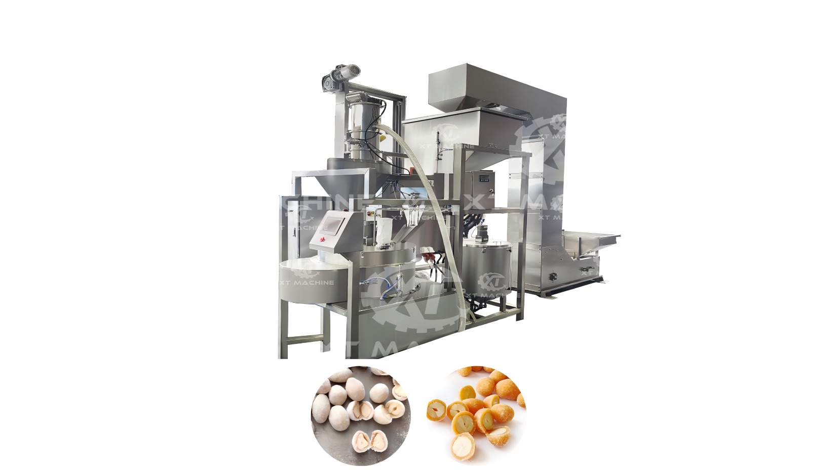 Full Automatic Peanut coating Machine