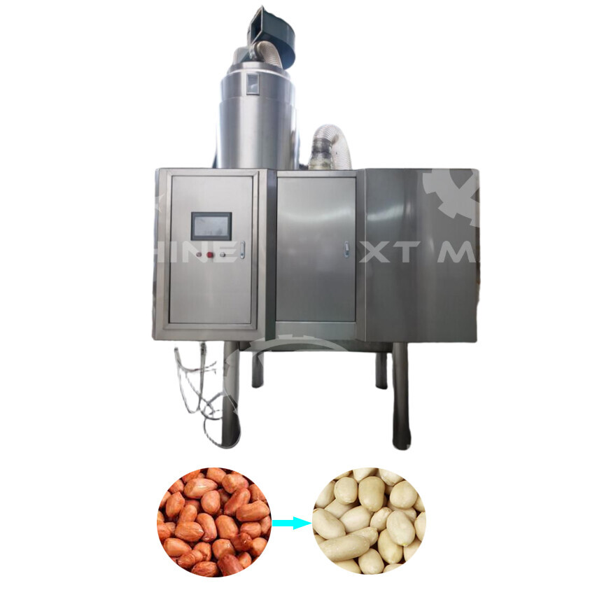 Continuous Air Peanut Blanching Machine