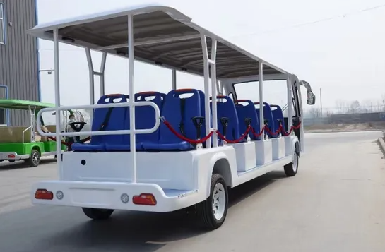17 srats open sightseeing cart