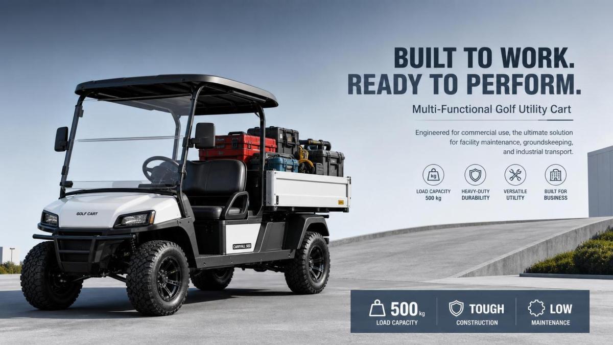 Utility Golf Cart Buying Guide: Key Specs, Payload, and Total Cost to Compare