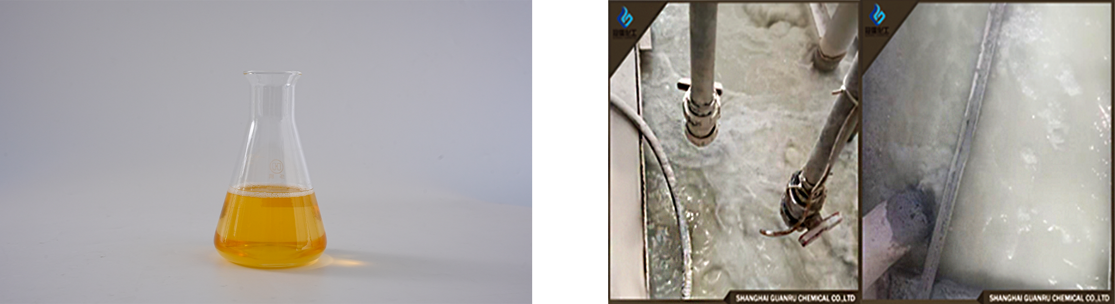 Non-silicon defoaming agent effect diagram