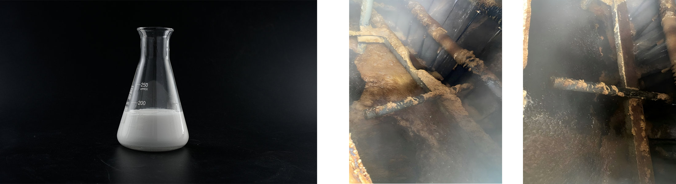 Silicone defoamer effect diagram Silicone defoamer effect diagram