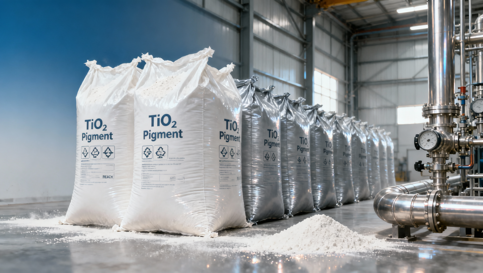 China's Titanium Dioxide Fourth Round Price Hike Takes Effect