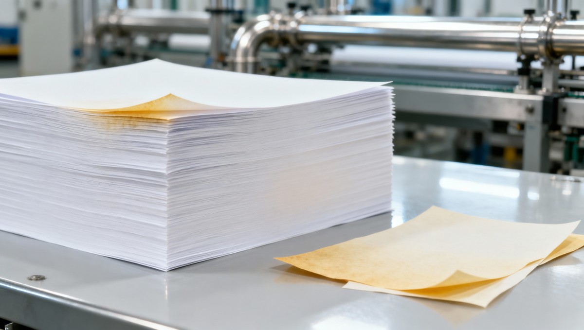 New Paper Yellowing Within 24 Hours: Oxidation, Acidity, Light