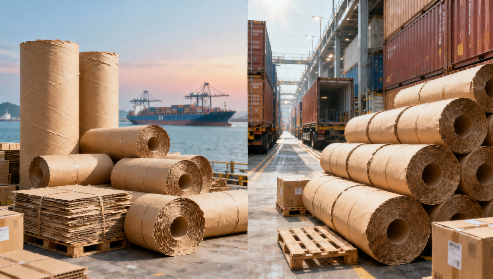 China Corrugated Paper Export Prices Stabilize