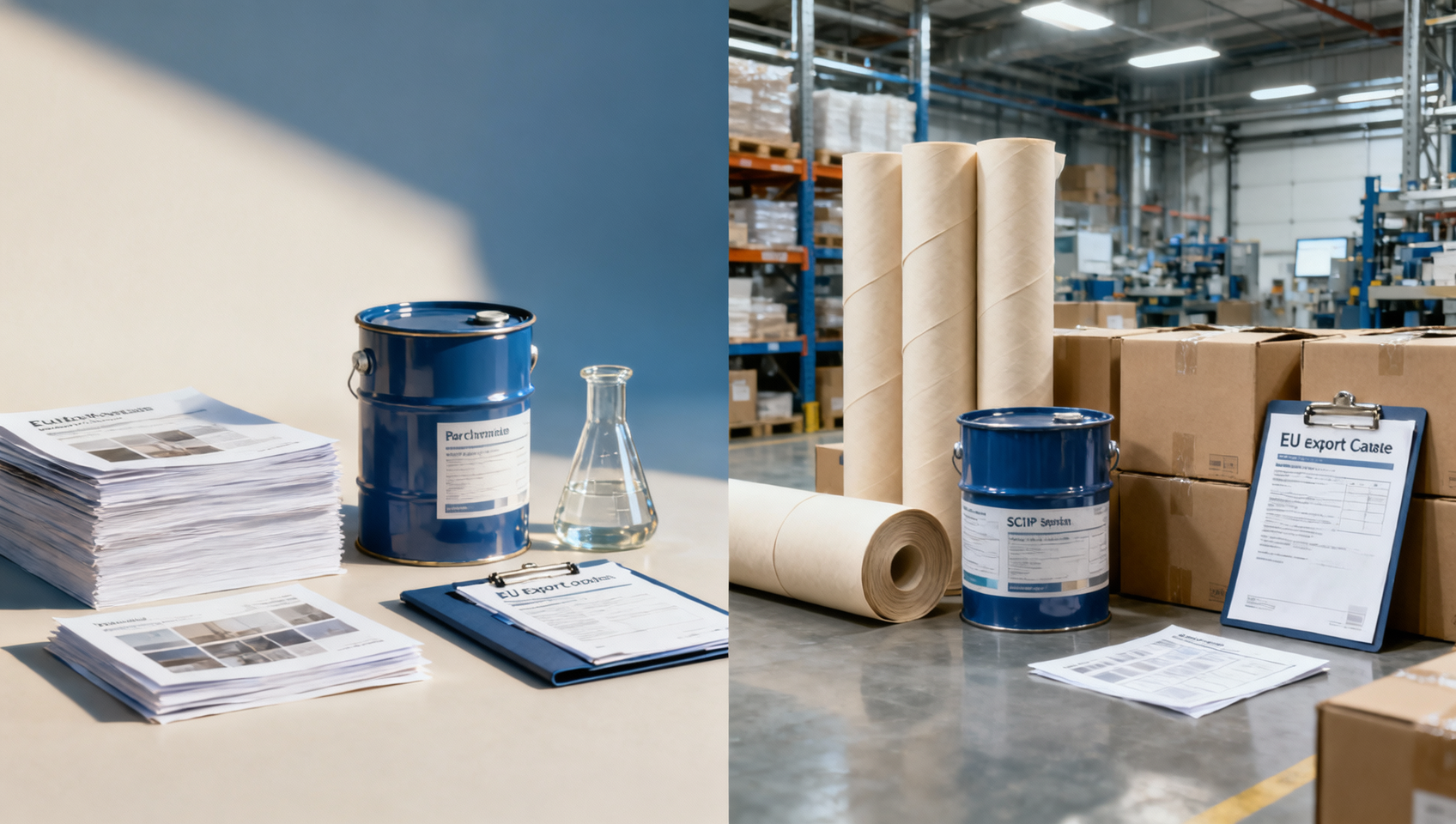 EU REACH Draft Adds SCIP Duty for Paper Chemical Exports