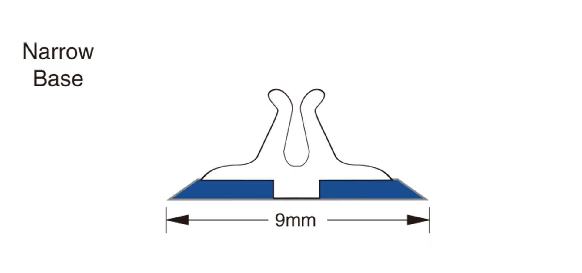 Narrow Base Creasing Matrix