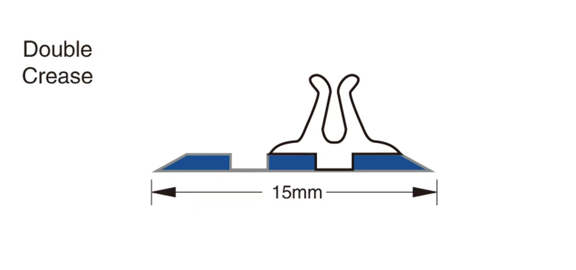 Double Crease Creasing Matrix