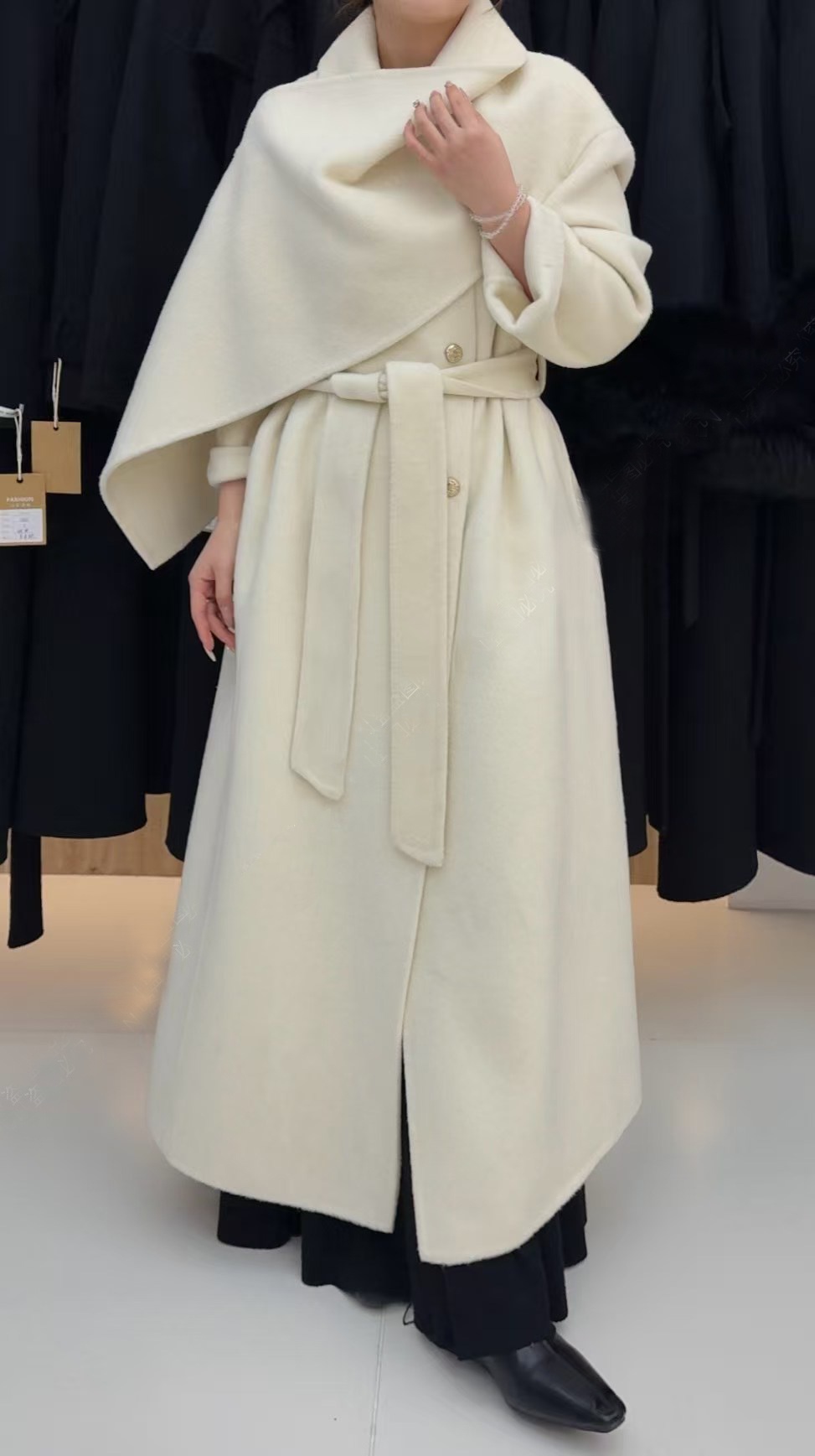 Wool-blend coats