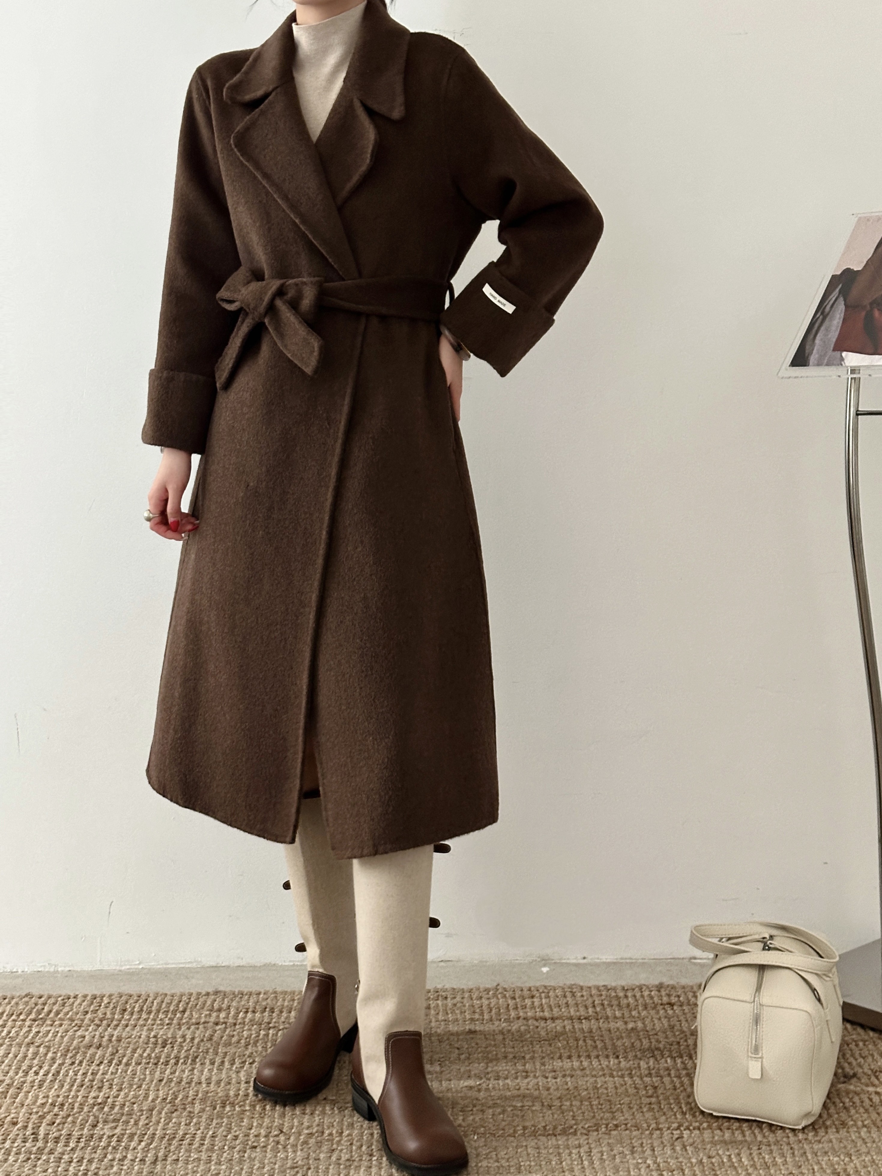 Wool-blend coats