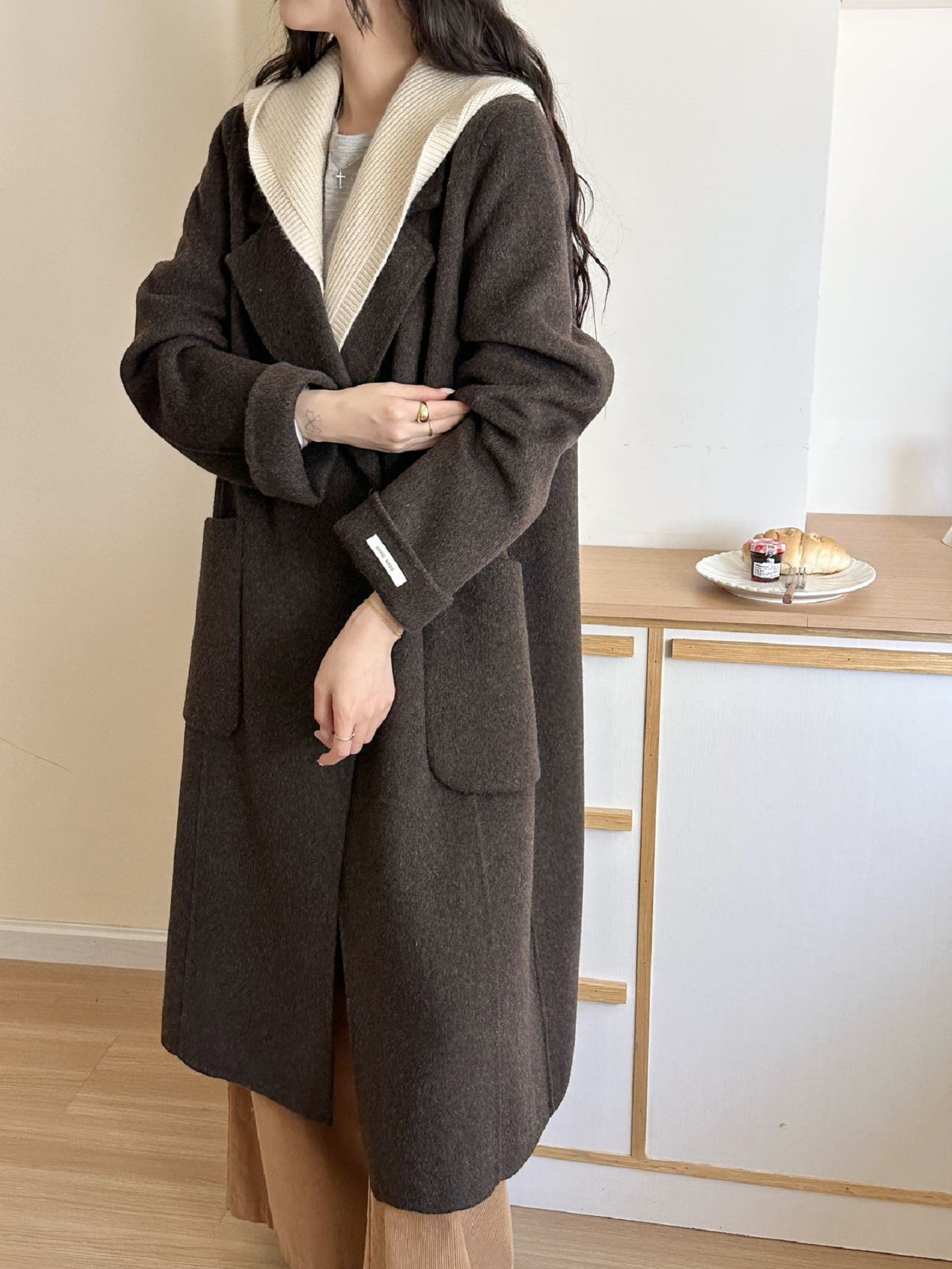 Wool-blend coats