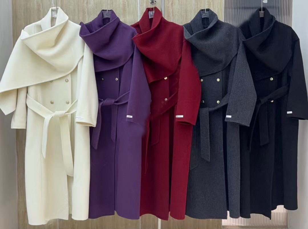 Wool-blend coats