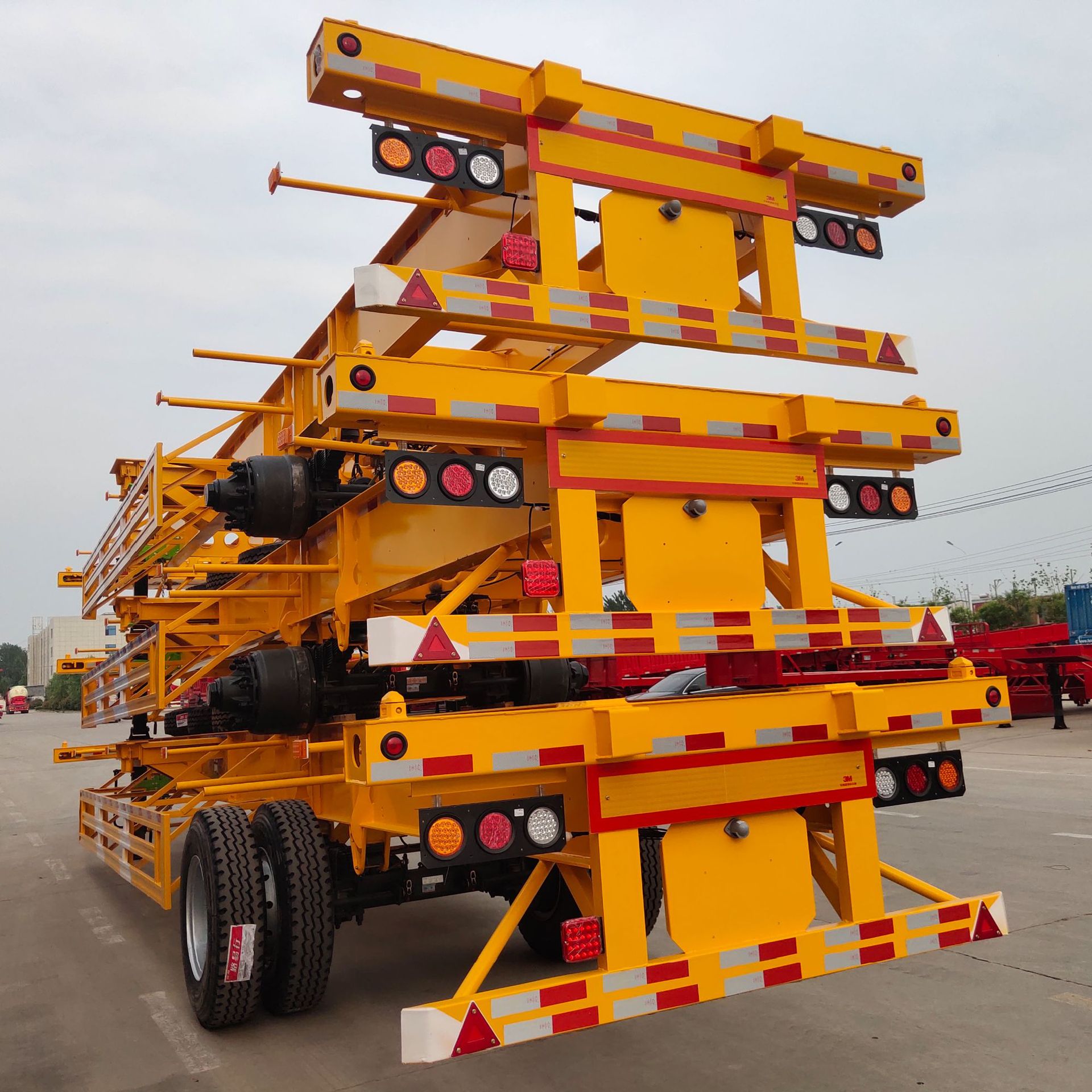 Skeleton Semi-Trailer