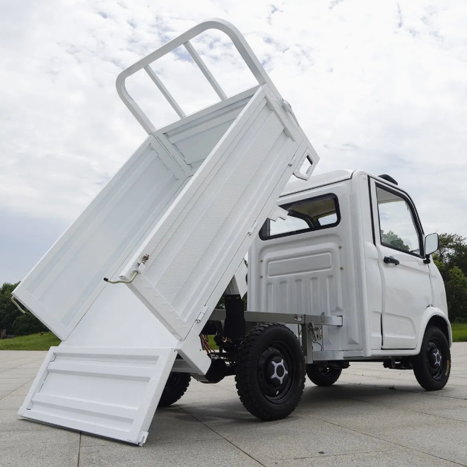 Powered Electric Four-Wheeler for Cargo