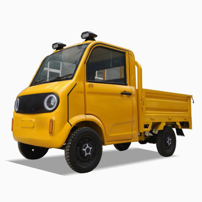 Powered Electric Four-Wheeler for Cargo