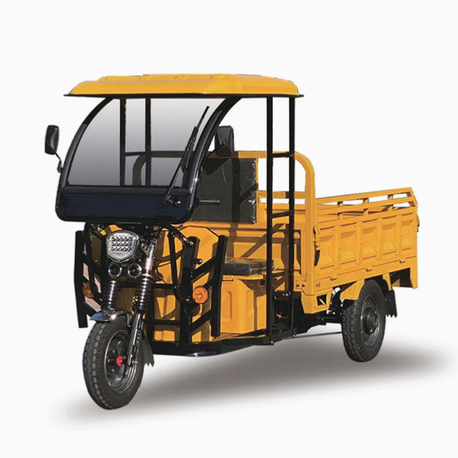 Electric freight tricycle